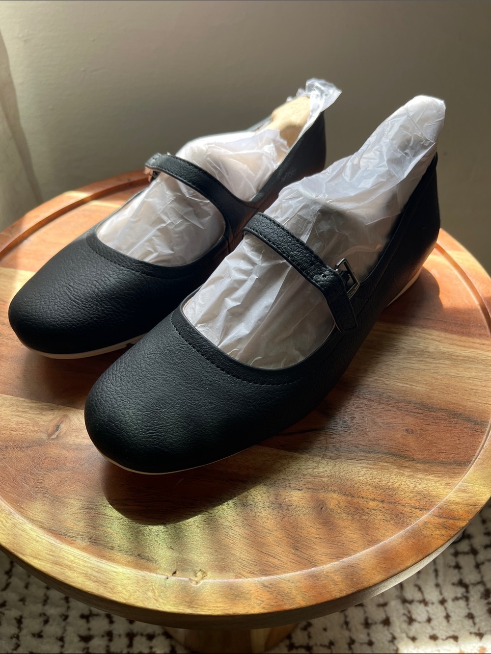 Dr. Scholl's Black Mary Jane Flats